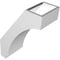 Ekena Millwork 5-in. W x 10-in. D x 14-in. H Imperial Architectural Grade PVC Knee Brace BRCP05X10X14IMP - alternate 3